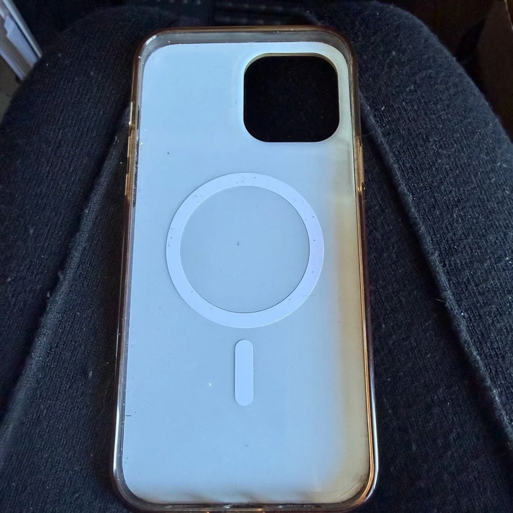 Iphone 13 pro mac case for Guess Gold and Black Floral Phone Case